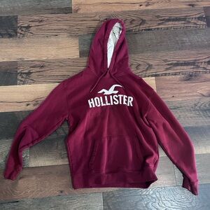 Hollister Burgundy Hoodie